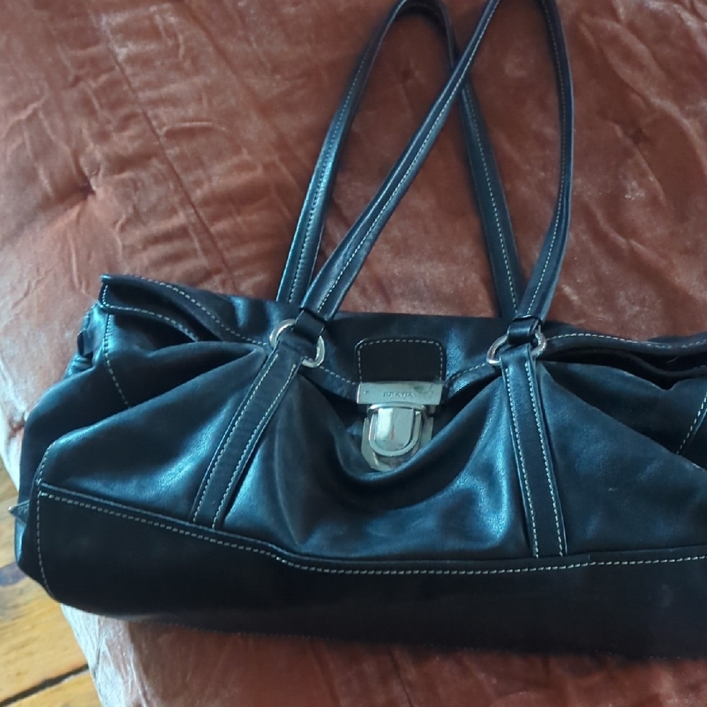 Prada Black Leather Bag